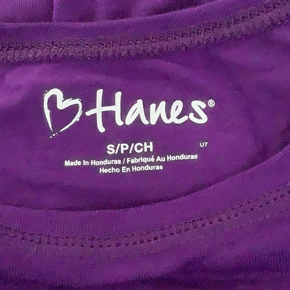 Purple Heart Long Sleeve Ruched Shirt - Picture 3 of 5